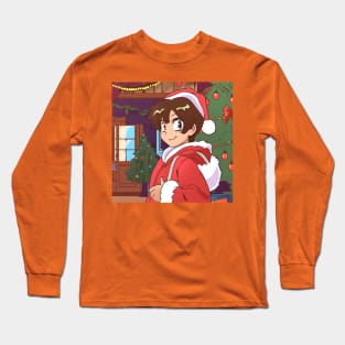 Anime Christmas Long Sleeve T-Shirt